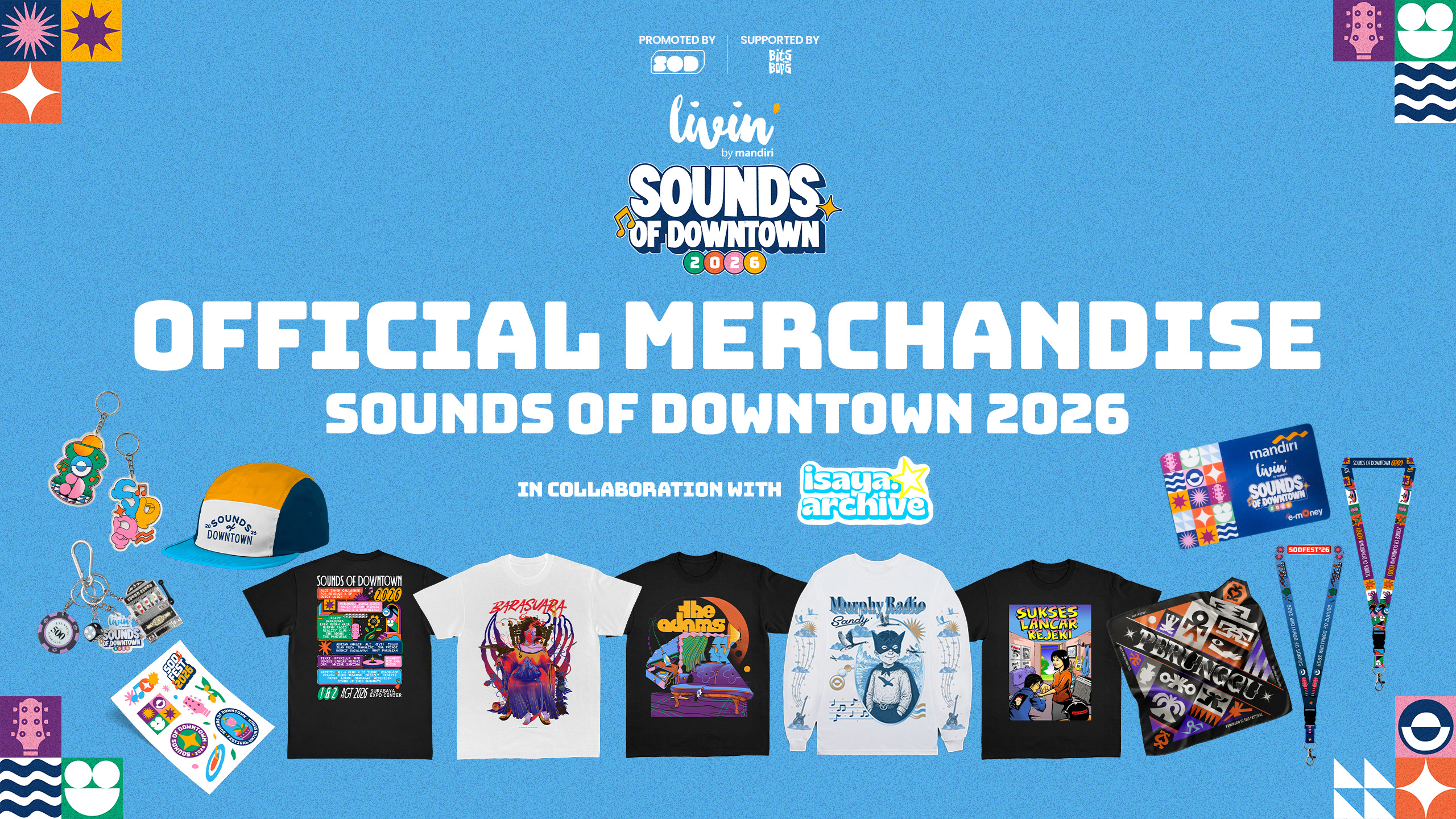 SOD Festival merchandise